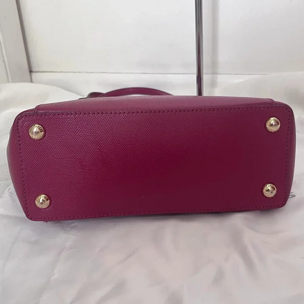 🎉HP🎉Michael kors Charlotte purse tote deep pink with dust bag